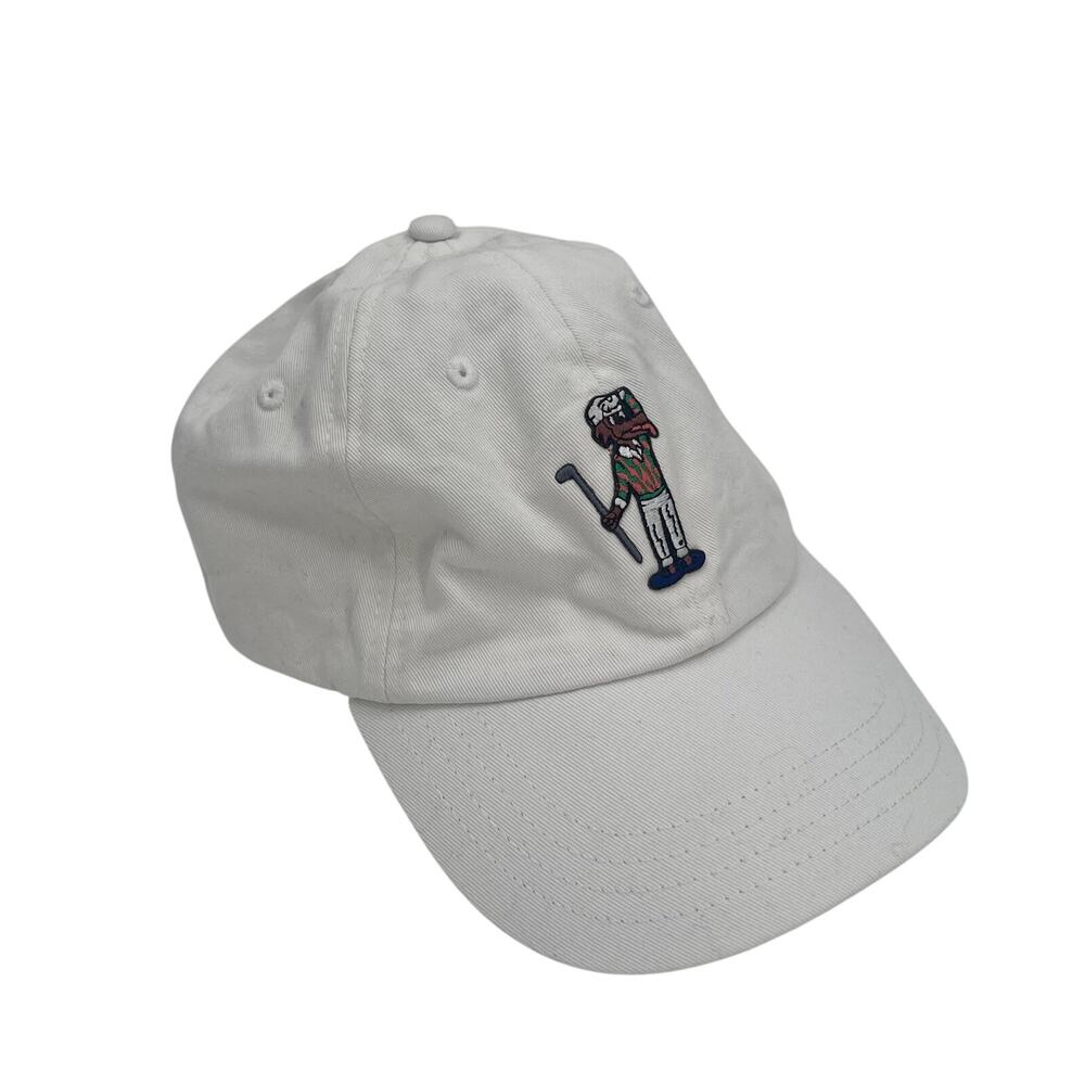 GREYSON CLOTHIERS Hat Golf White Patch Men's 100% Cotton Dog Casual Adjustable